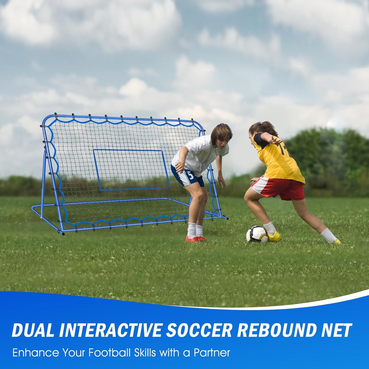 Winthai Multi-Sport Rebounder Net – Soccer, Baseball & Volleyball Training