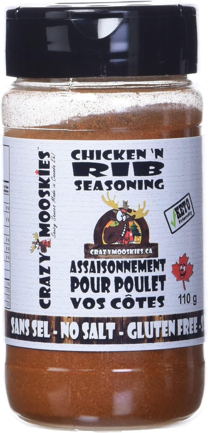 Crazy Mooskies Chicken & Rib Seasoning 110g
