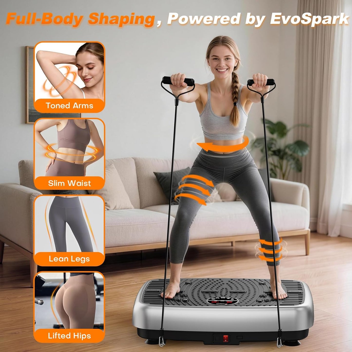 Vibration Plate Exercise Machine