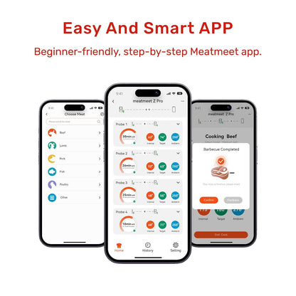 Z Pro Smart Wireless Meat Thermometer
