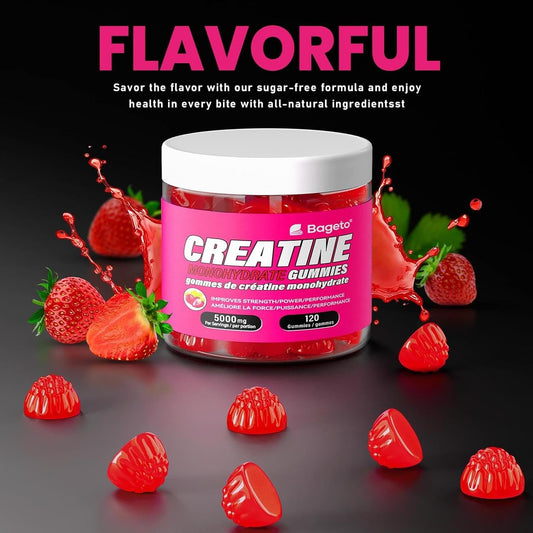 Creatine Monohydrate Gummies 5000mg for Men & Women