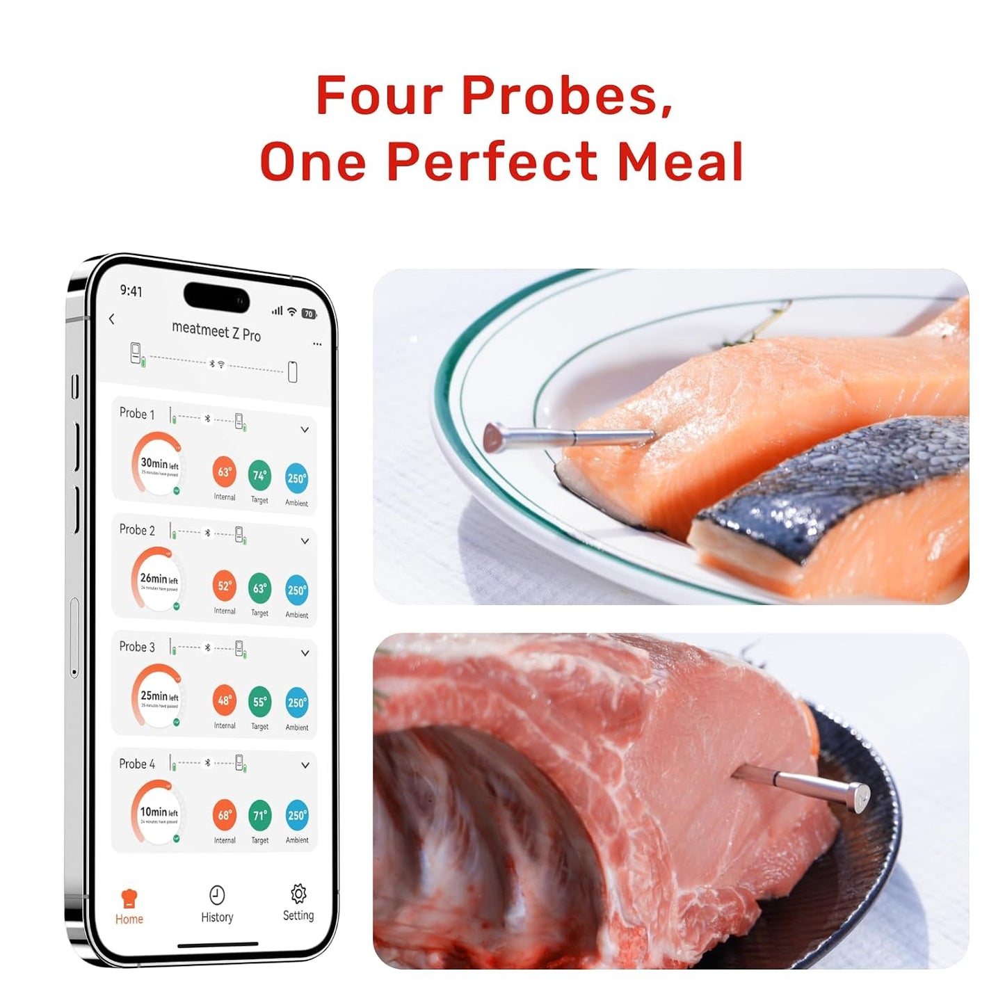 Z Pro Smart Wireless Meat Thermometer