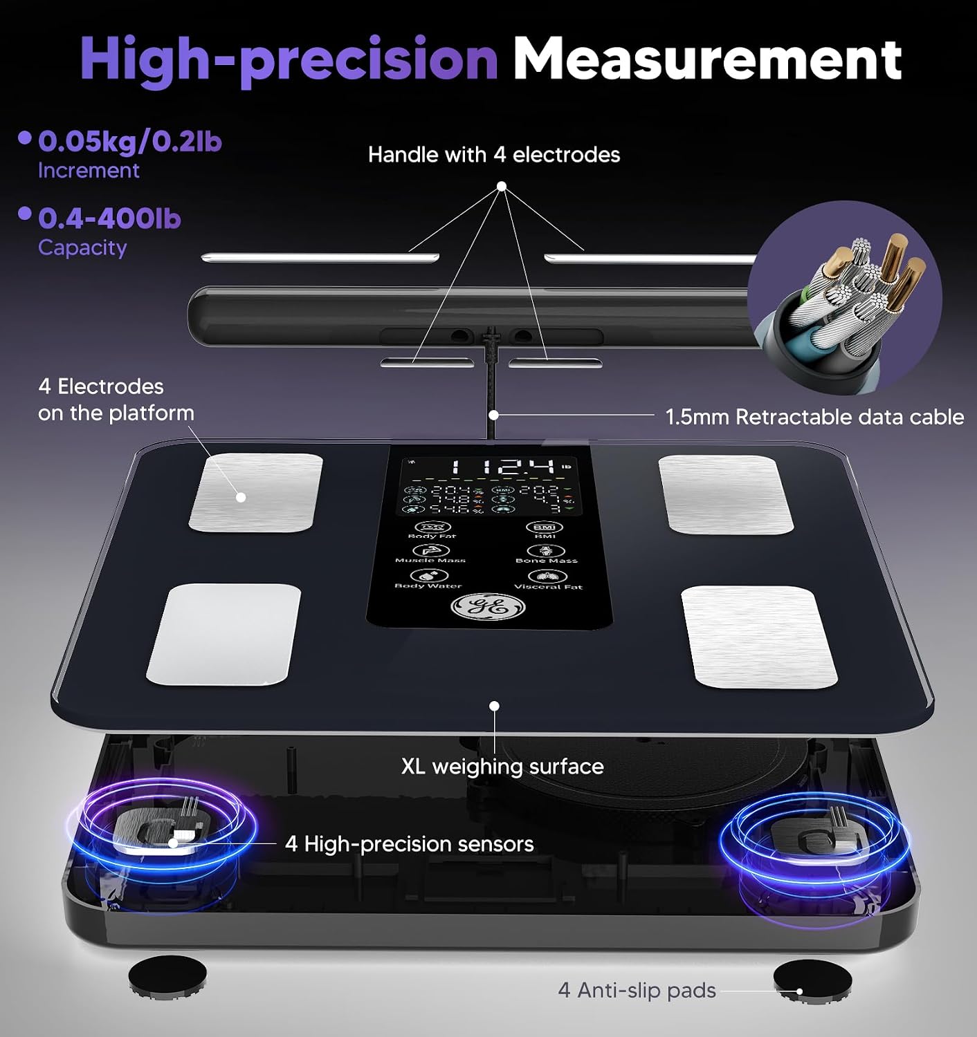 GE Smart Scale for Body Weight