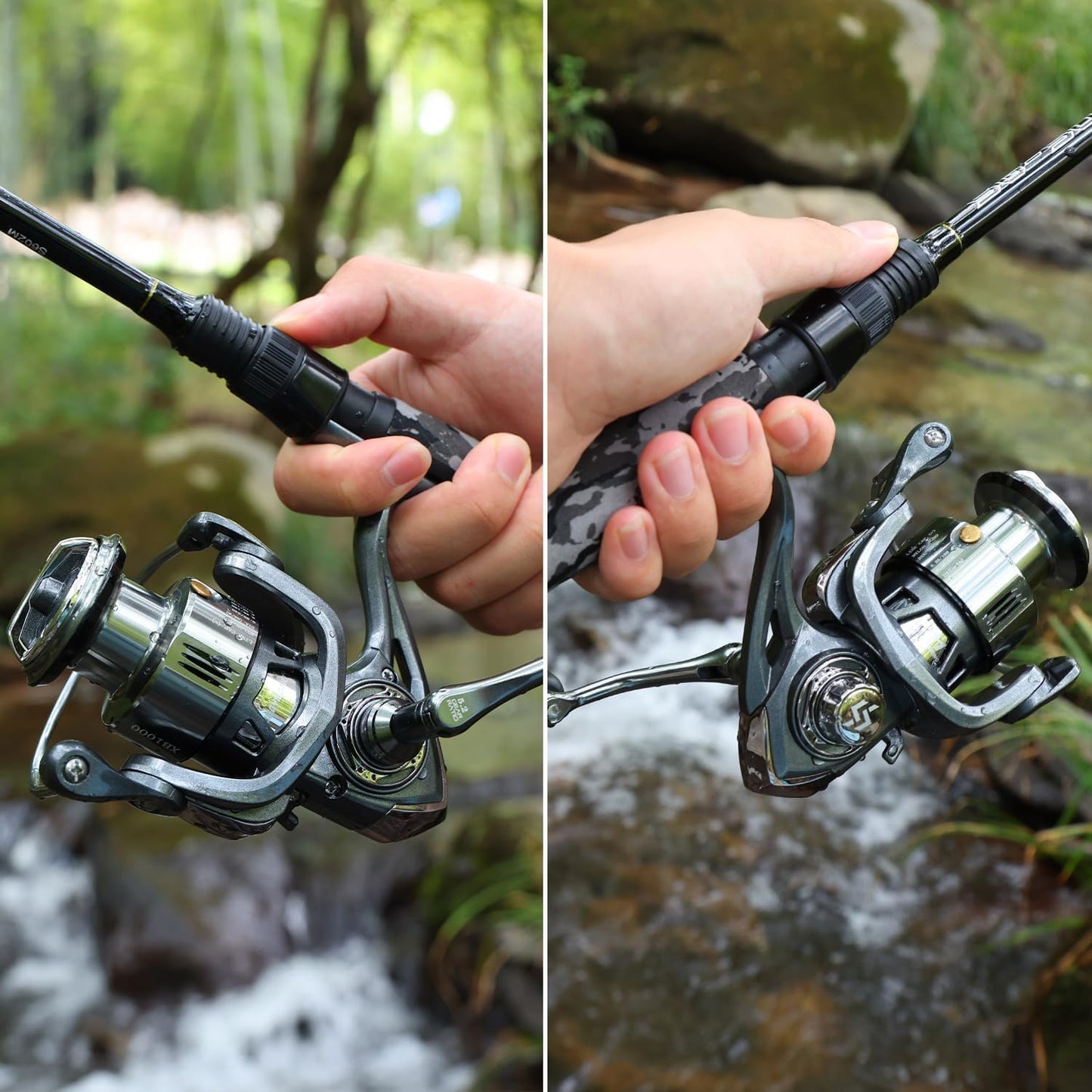 Sougayilang Fishing Rod and Reel Combo — Spinning Rod & Reel Set