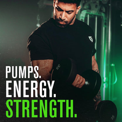 NITROSURGE Pre Workout Supplement - Endless Energy, Instant Strength Gains, Clear Focus, Intense Pumps