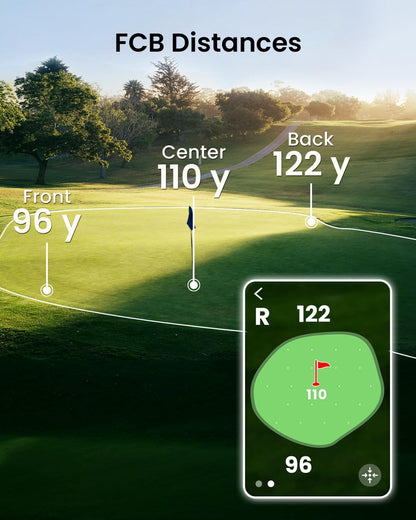 MILESEEY GeneSonic Pro Golf GPS Speaker with 43K+ Courses