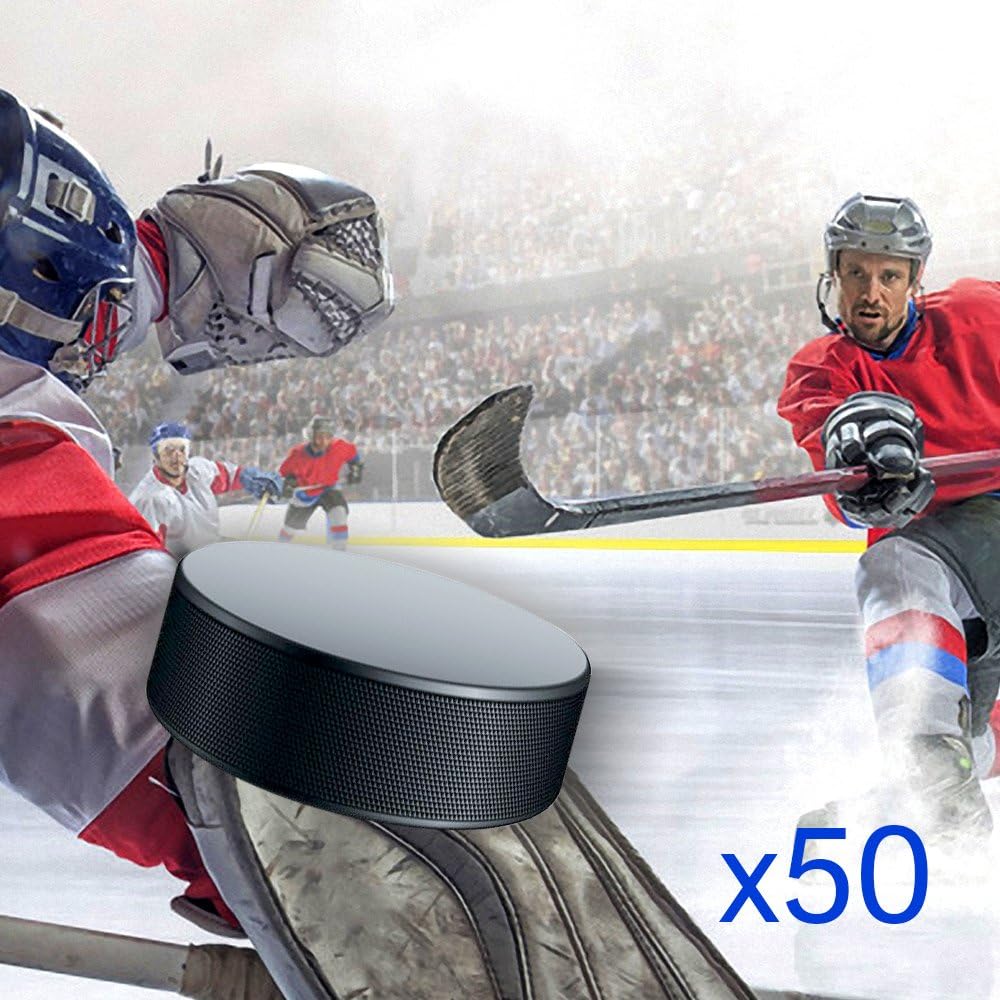 Hockey Pucks Bulk 50 Hockey Pucks per Case Official New