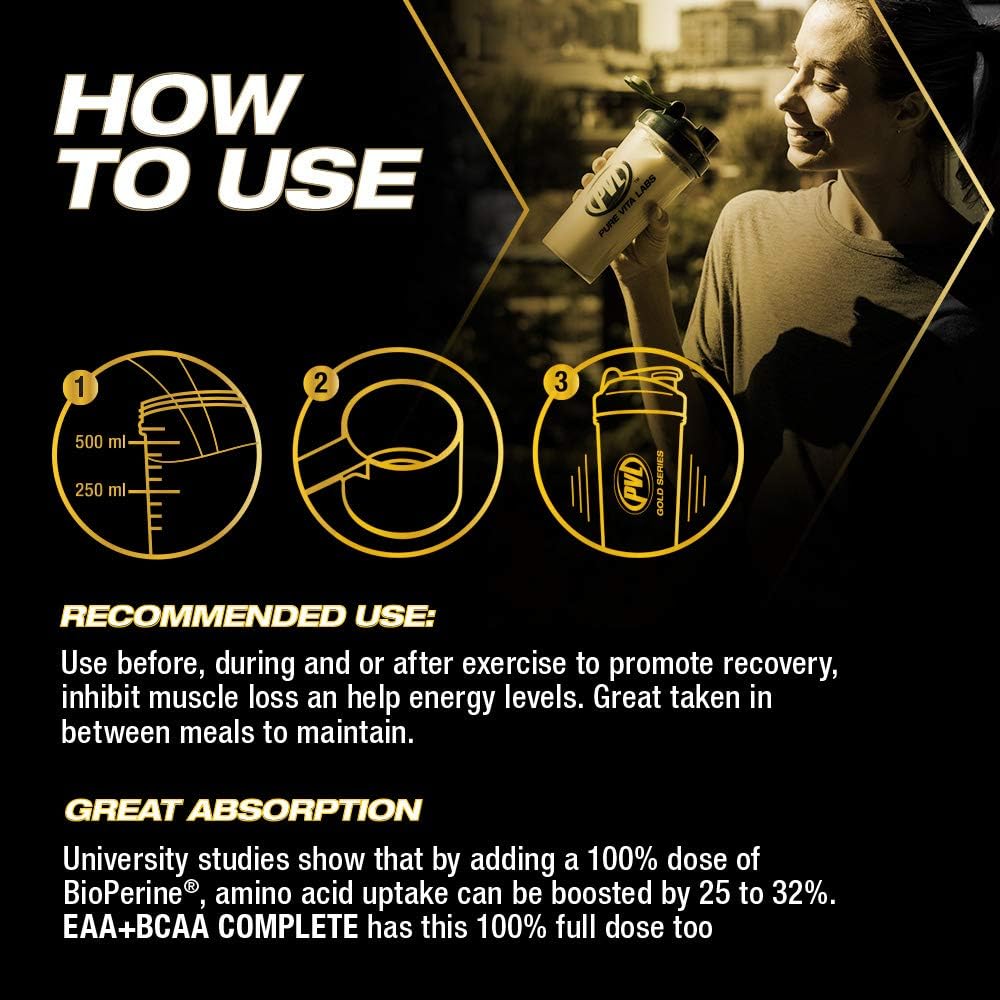 PVL EAA Complete Essential Amino Acid with BCAA Tropical Punch