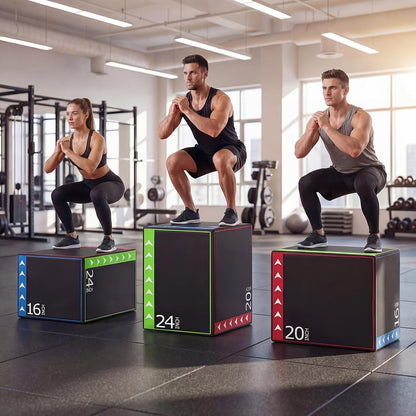 Goplus 3-in-1 Plyometric Jump Box