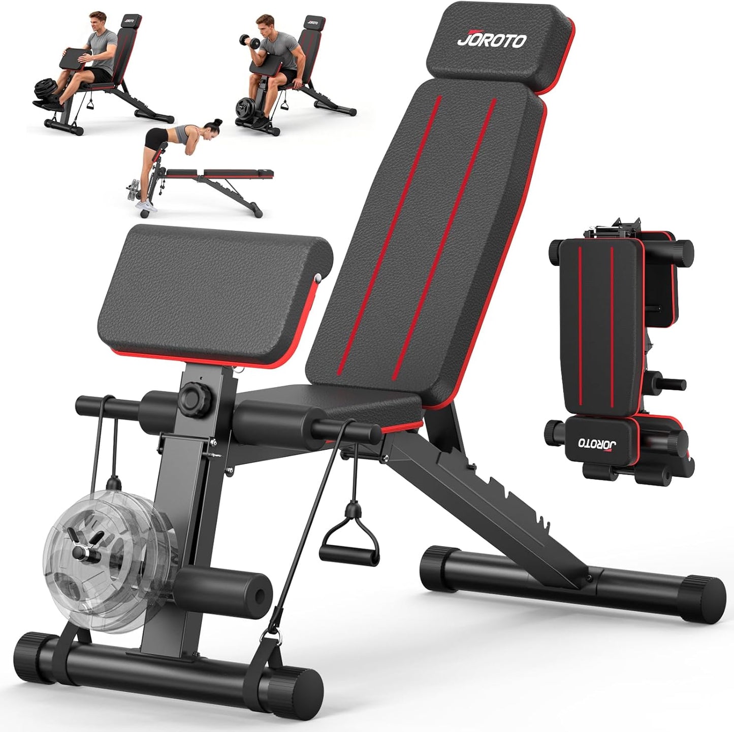 JOROTO Adjustable Weight Bench