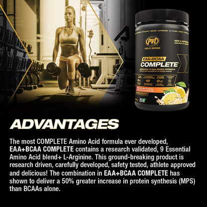 PVL EAA Complete Essential Amino Acid with BCAA Tropical Punch