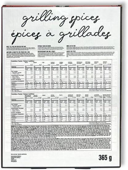 20-Pack BBQ Rubs & Seasoning Variety Set – Grilling Spice Gift