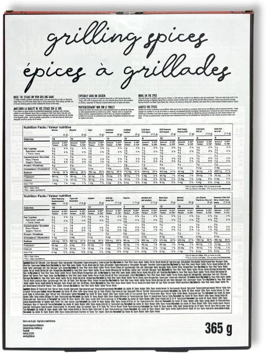 20-Pack BBQ Rubs & Seasoning Variety Set – Grilling Spice Gift