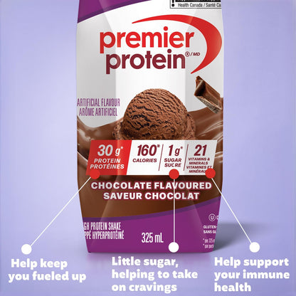 Premier Protein Protein Shake, Chocolate, 30g Protein