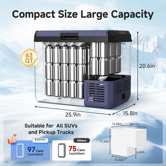BODEGACOOLER 12v Car Refrigerator