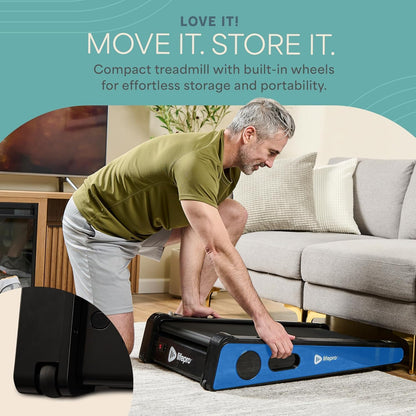 Lifepro PacerMini Walking Pad with Incline, Compact & Quiet- 220 lbs Cap
