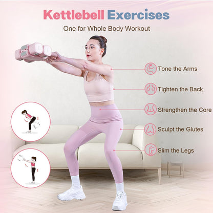Kisnbld Adjustable Dumbbell Set