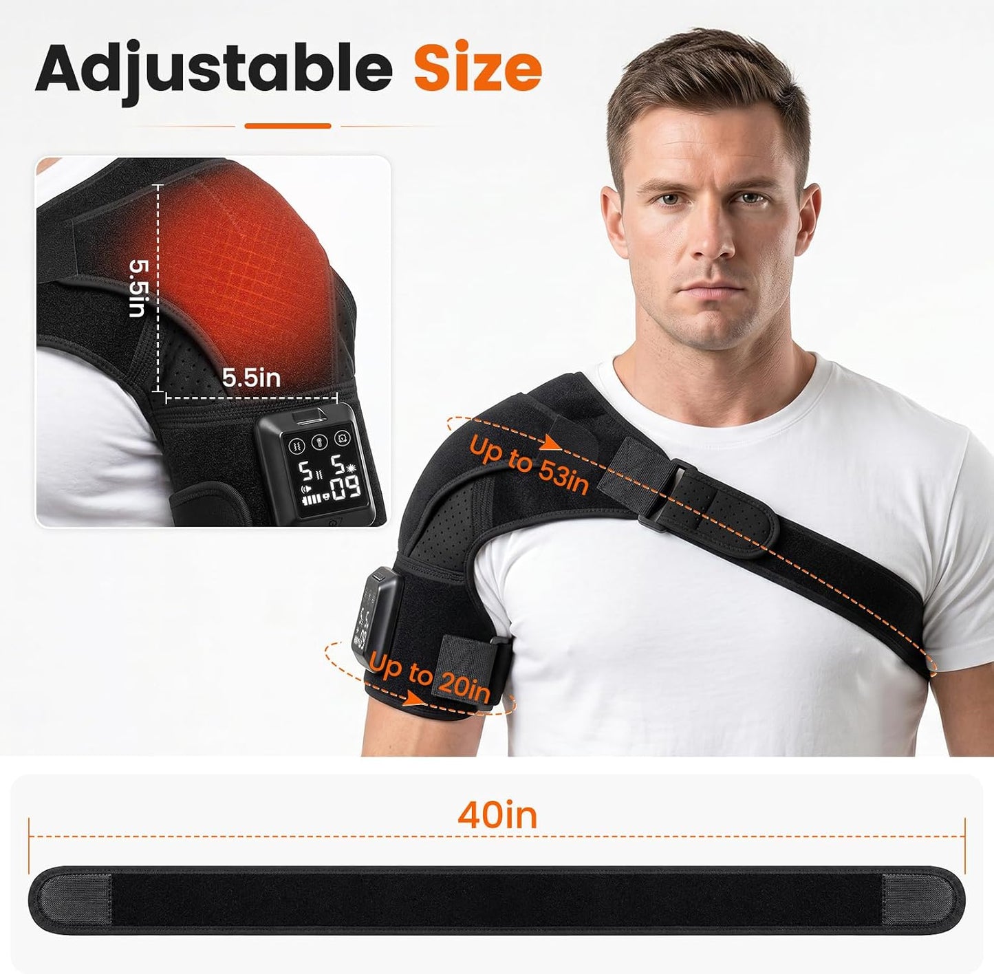 Cordless Shoulder Heating Pad