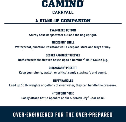 YETI Camino 20 Carryall with Internal Dividers, All-Purpose Utility Bag