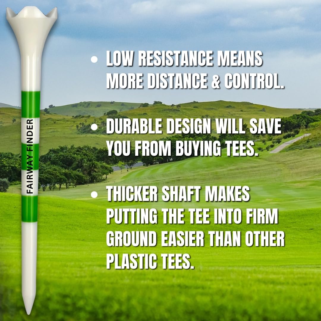 (50/150/500) Plastic Golf Tees 3 1/4 Best Golf Tees