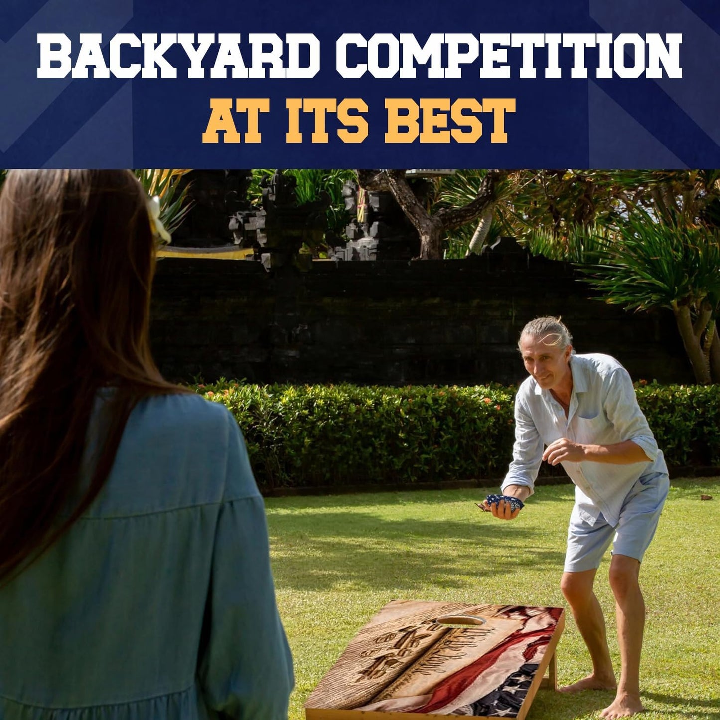 Cornhole365 Stick & Slide Professional Cornhole Bags - Set of 8