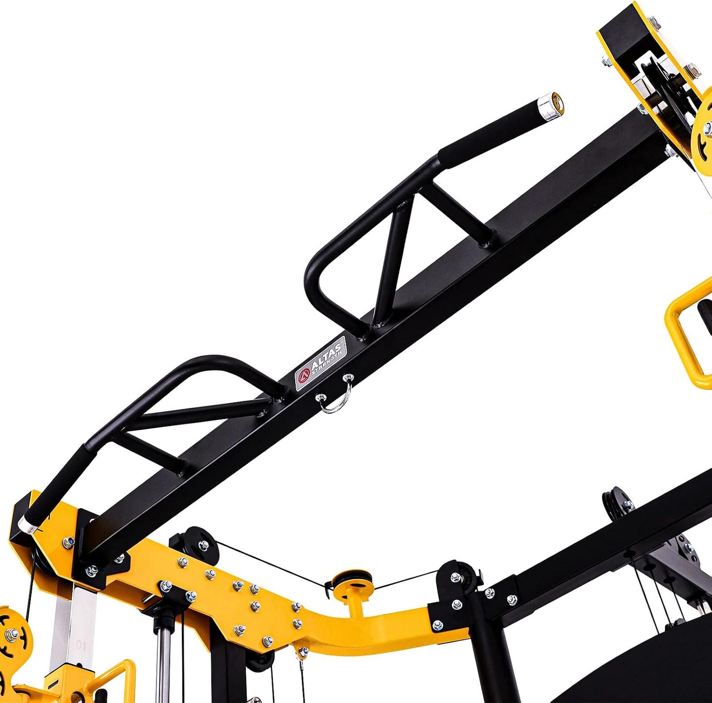 Altas Strength 3059 Smith Machine Home Gym with 1000 lb Capacity and Cables