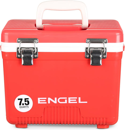 Engel UC7 7.5qt Leak-Proof, Air Tight, Drybox Cooler and Small Hard Shell Lunchbox