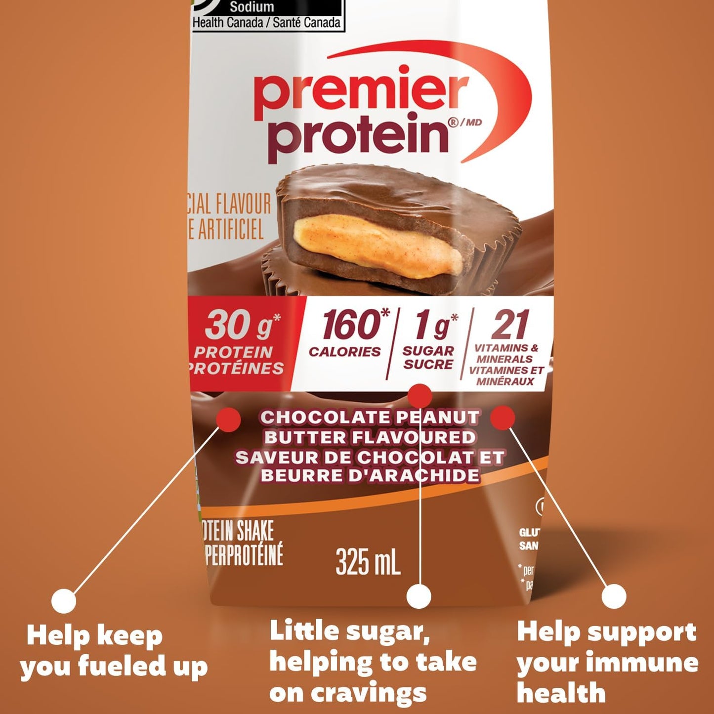 Premier Protein Shake, Chocolate Peanut Butter, 30g Protein