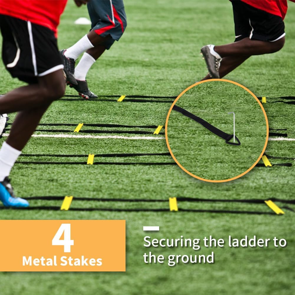 YISSVIC Agility Ladder and Cones