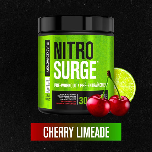 NITROSURGE Pre Workout Supplement - Endless Energy, Instant Strength Gains, Clear Focus, Intense Pumps
