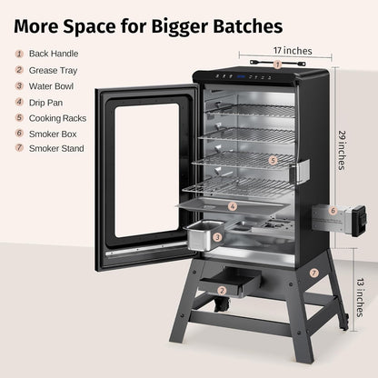 EAST OAK 30" Digital Electric Smoker