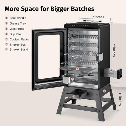 EAST OAK 30" Digital Electric Smoker