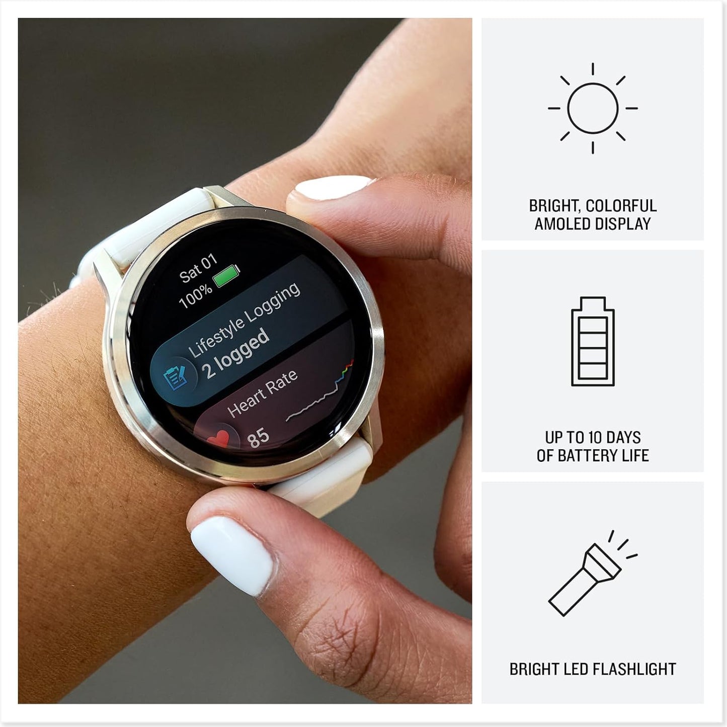 Garmin Venu® 4, 41mm, Advanced Health and Fitness GPS Smartwatch