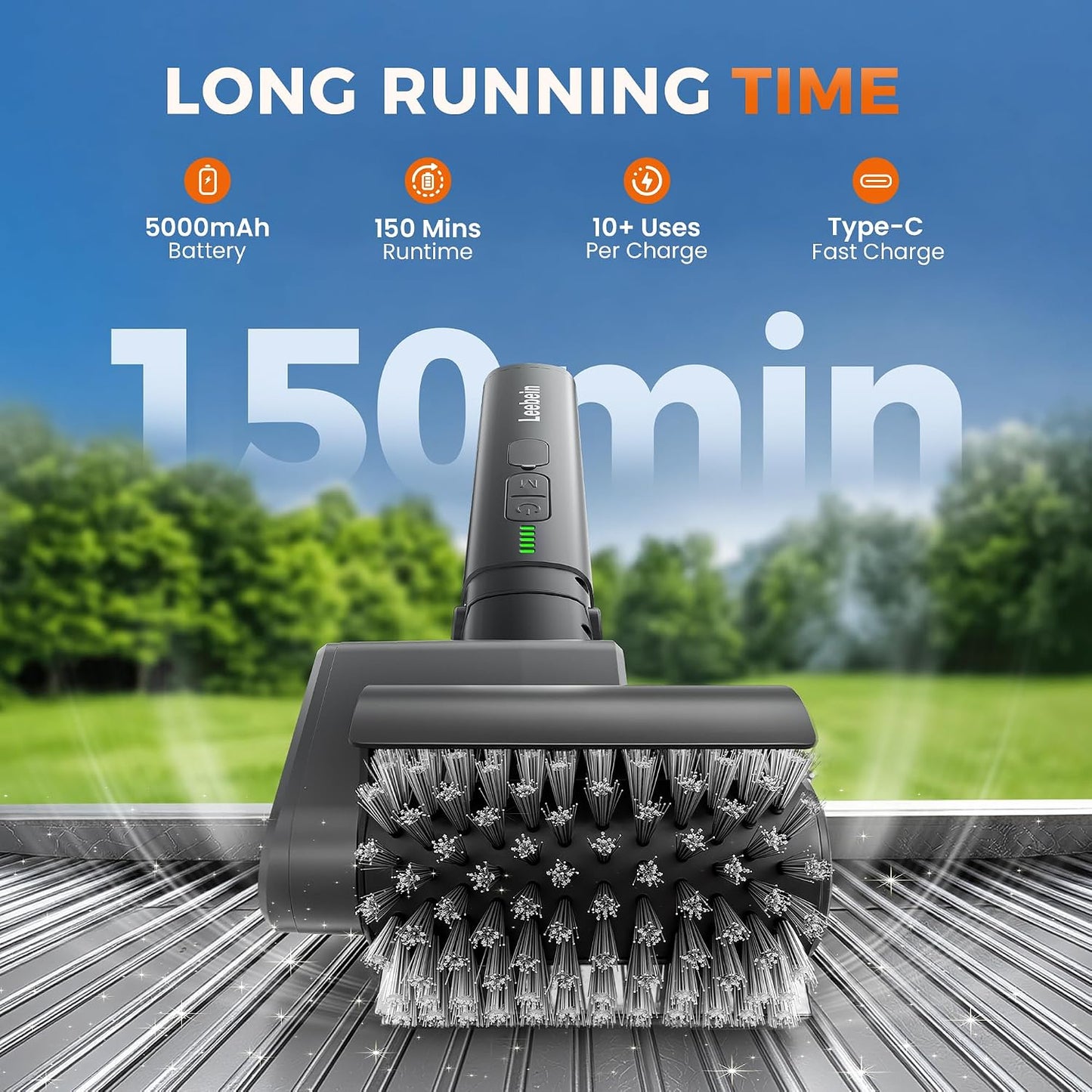 Leebein Electric Grill Brush