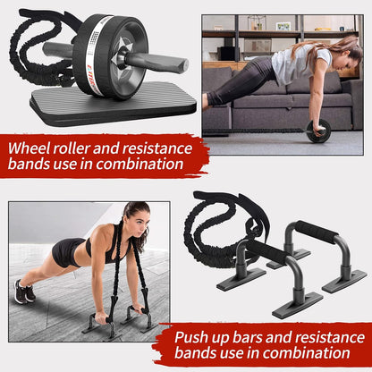 EnterSports Ab Roller Wheel for Abs Workout