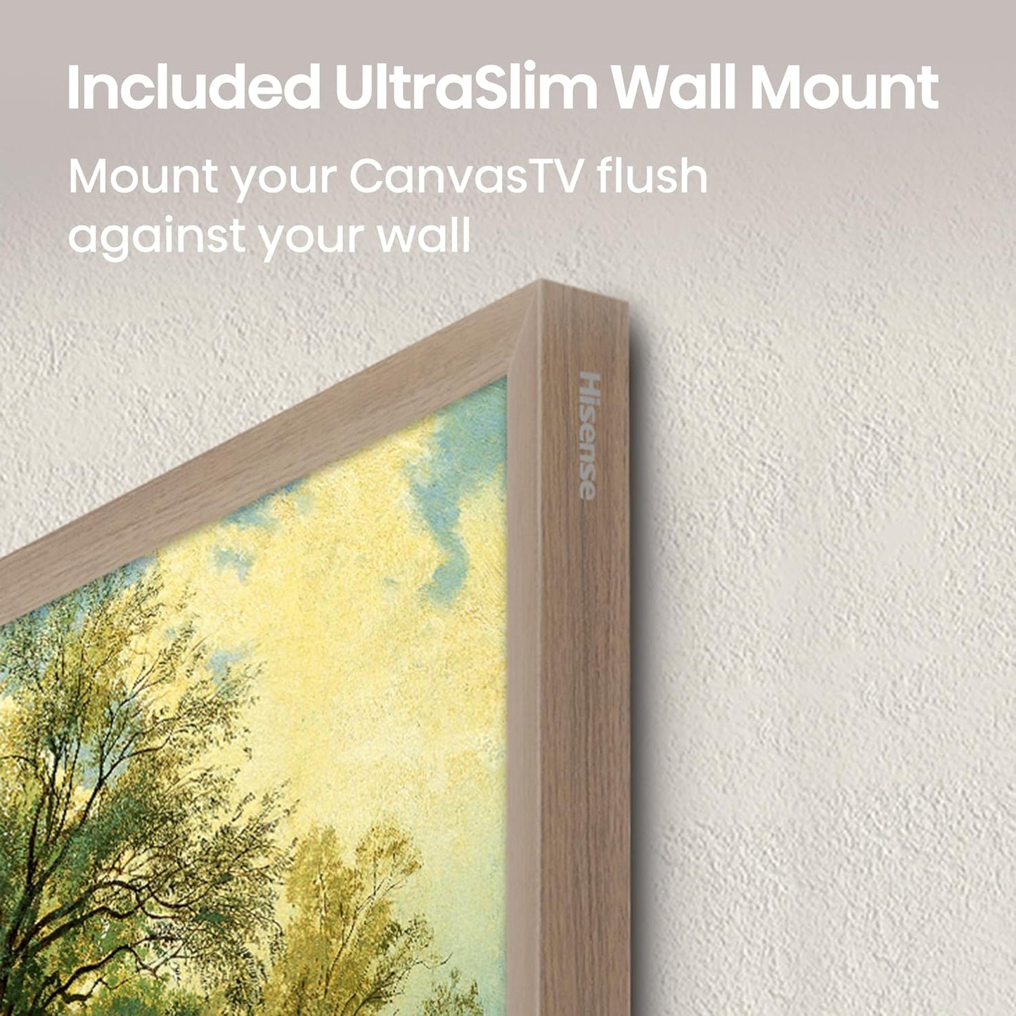 Hisense 65" CanvasTV™ 4K QLED Google TV with Art Mode (65S7N)