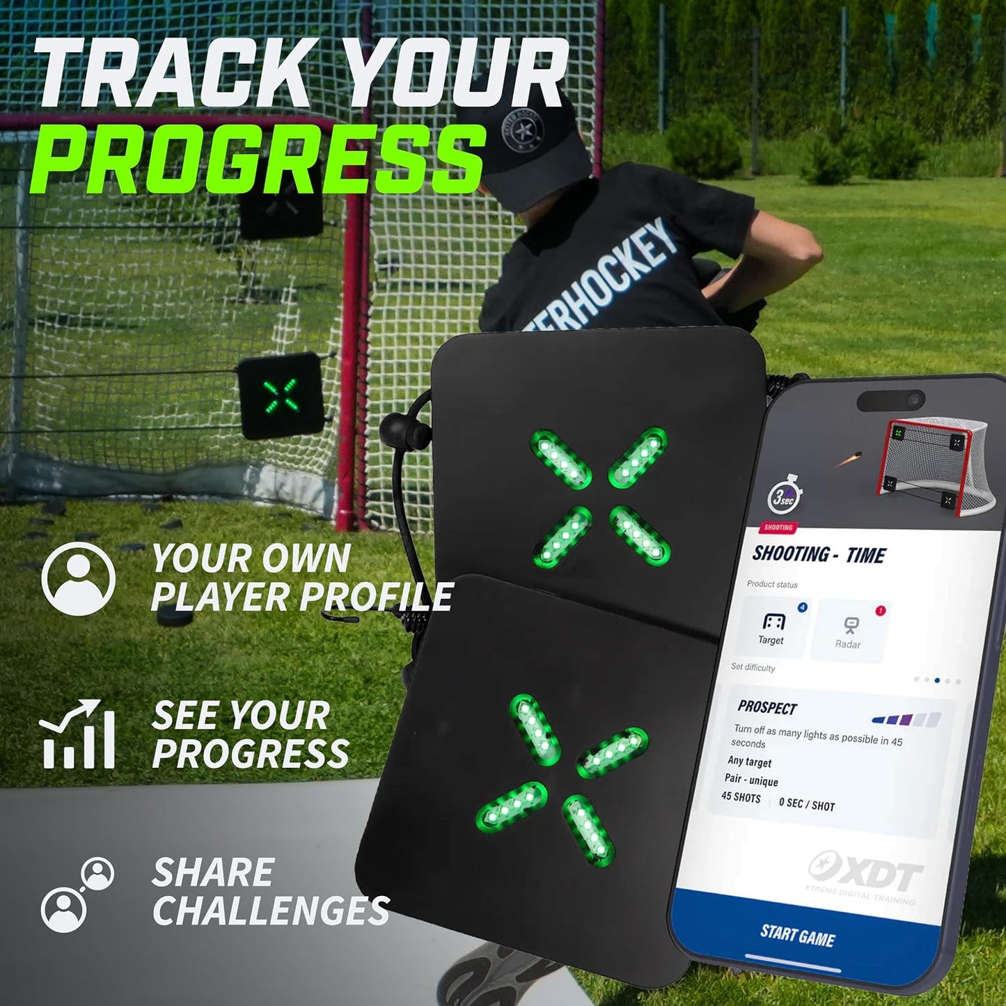 XDT Xtreme Hockey Shooting Targets 2-Pack