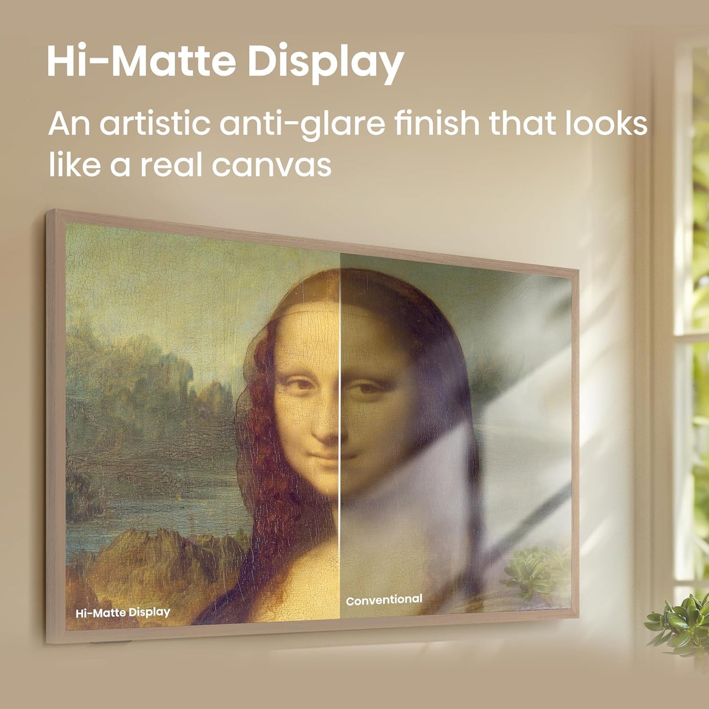 Hisense 65" CanvasTV™ 4K QLED Google TV with Art Mode (65S7N)