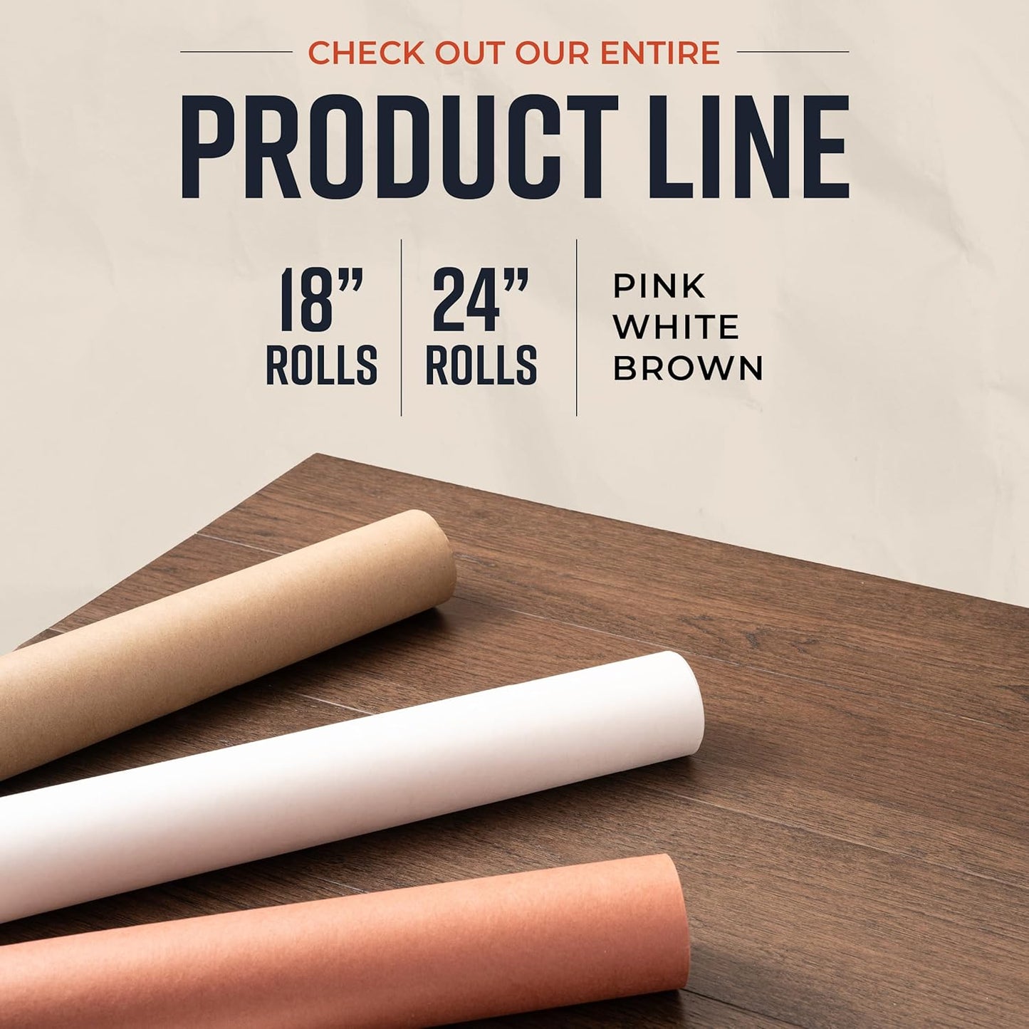 Bryco Goods Pink Butcher Paper Roll