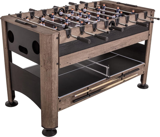 56” 4-in-1 Swivel Multi-Game Table