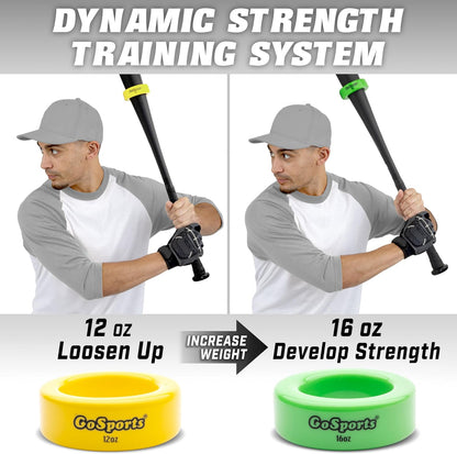 GoSports Baseball and Softball Bat Weights