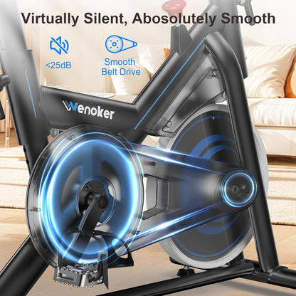 Wenoker Exercise Bike – 350LB Magnetic Resistance Stationary Bike