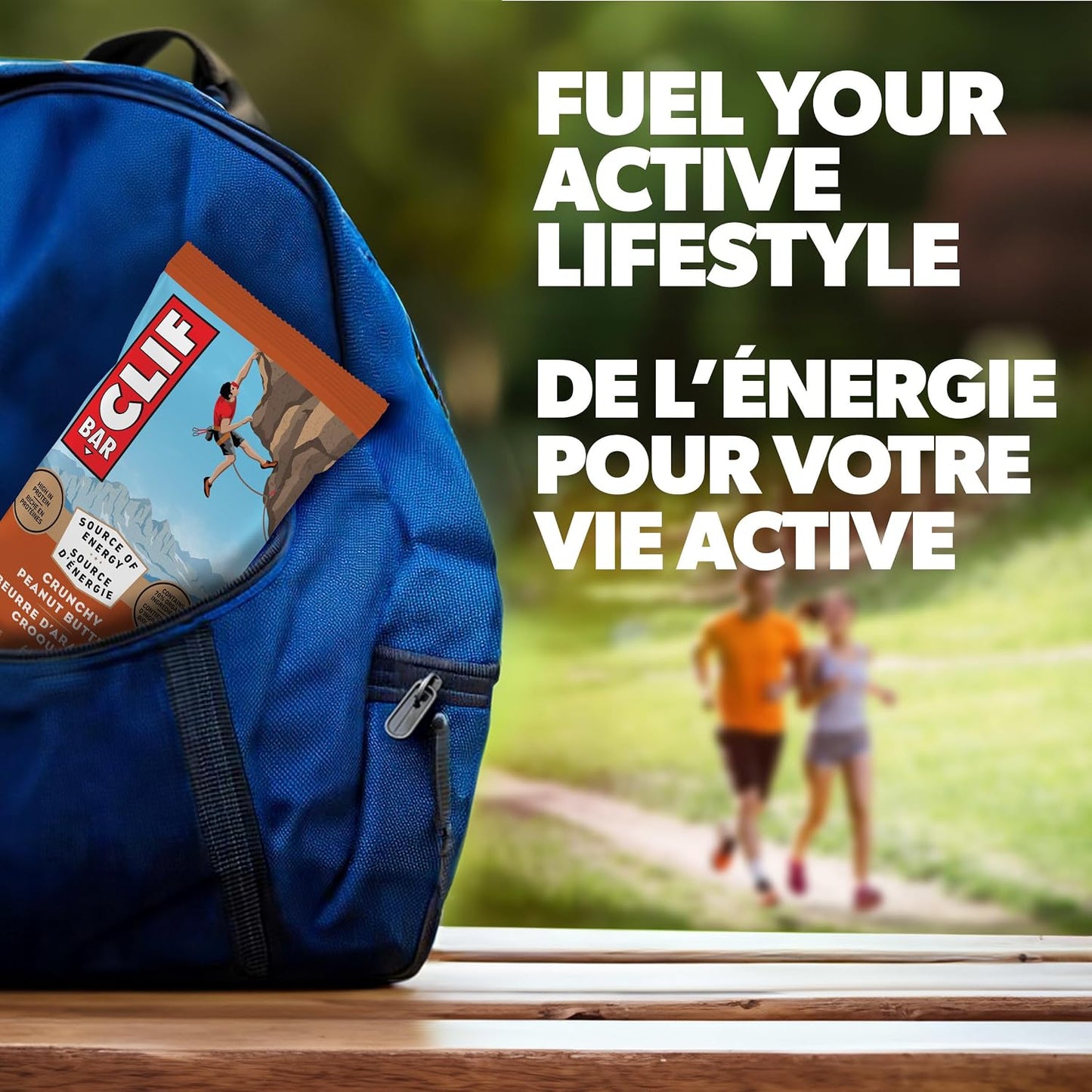 Clif Bar, Energy Bars, Crunchy Peanut Butter, 680 g (Pack of 10)