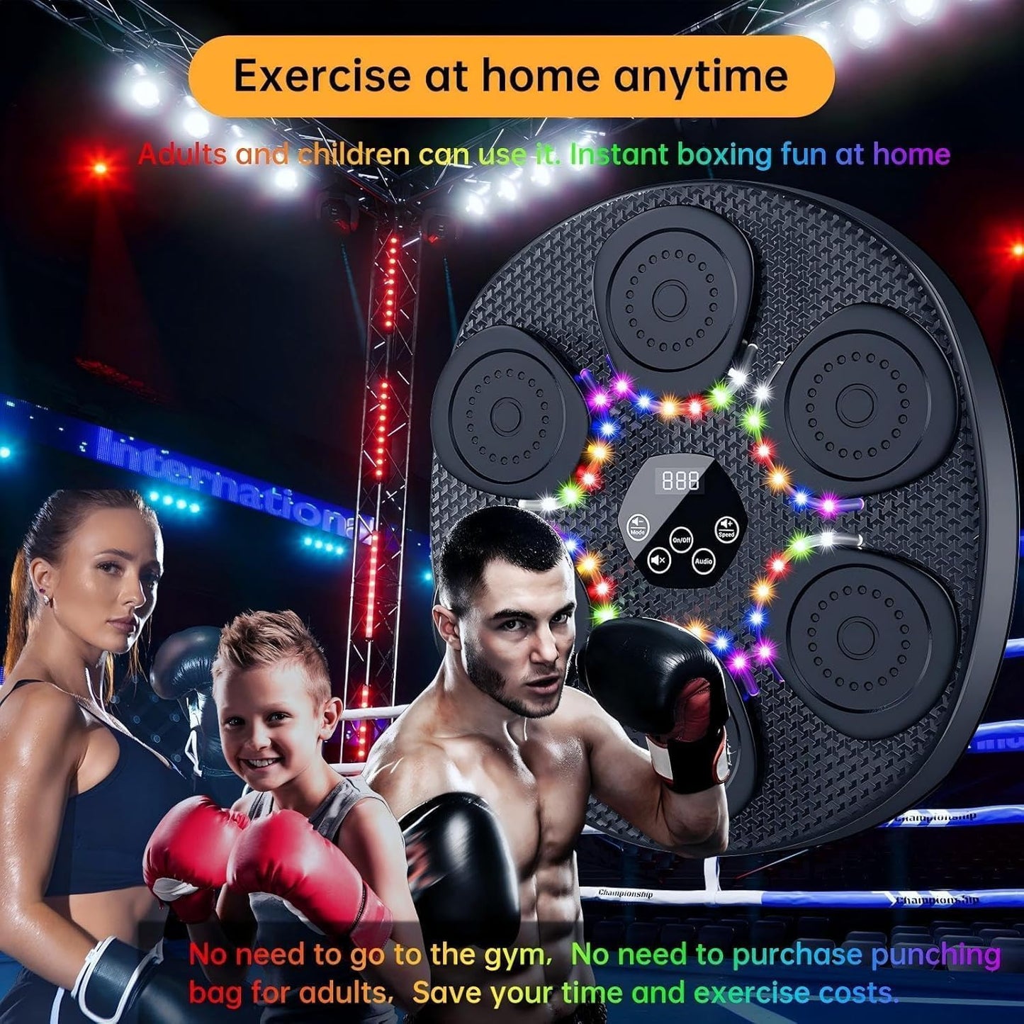 Smart Music Boxing Machine with Gloves