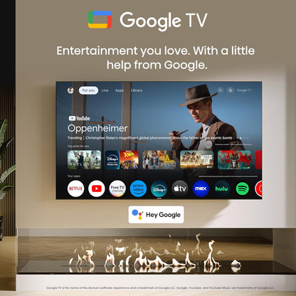 Hisense 65" CanvasTV™ 4K QLED Google TV with Art Mode (65S7N)