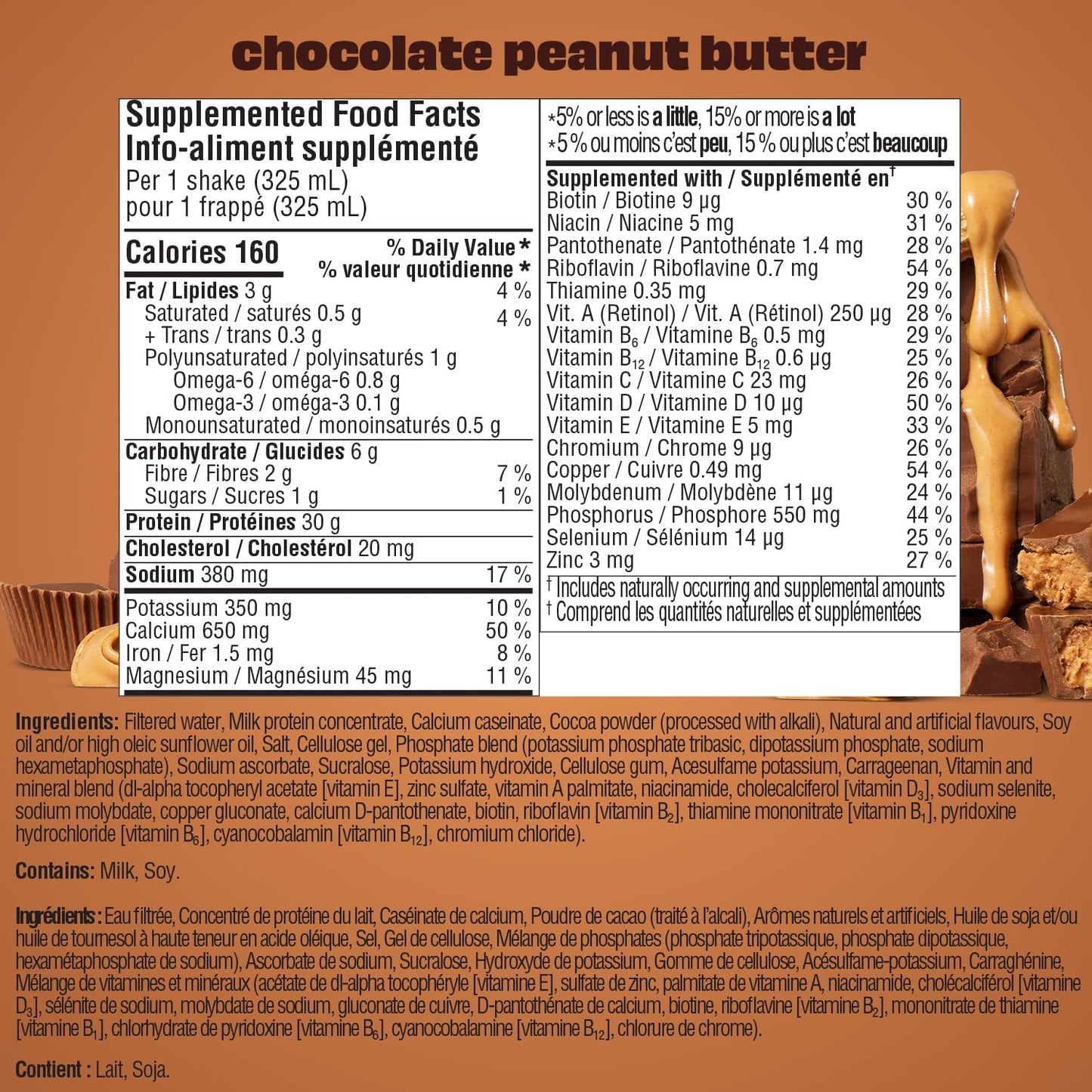 Premier Protein Shake, Chocolate Peanut Butter, 30g Protein