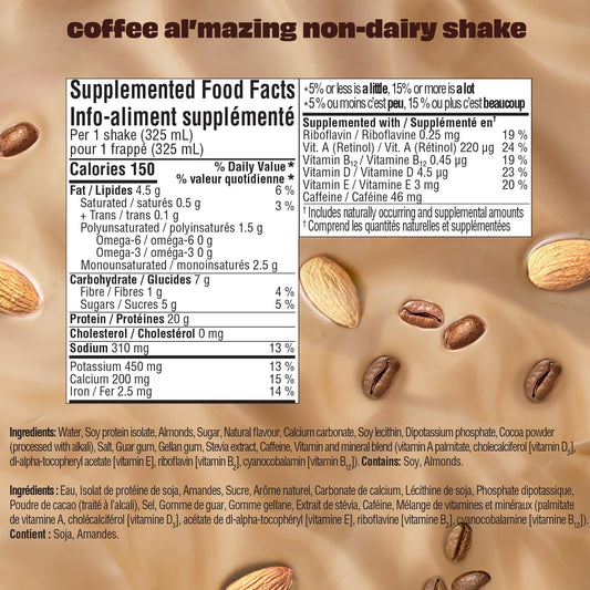 Premier Protein Al'mazing Non-Dairy Protein Shake, 20g Protein