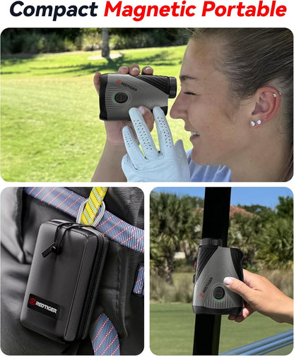 REDTIGER 1200 Yards Golf Range Finder with Slope