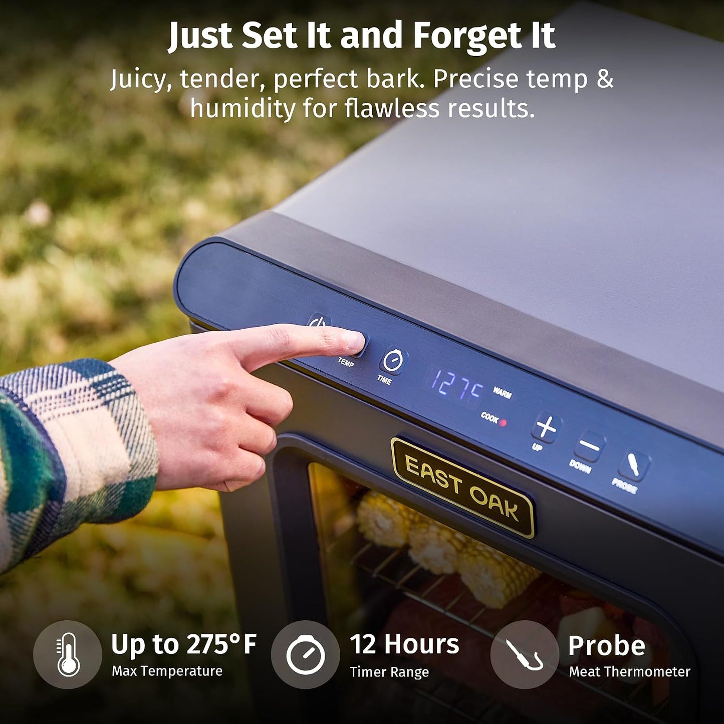 EAST OAK 30" Digital Electric Smoker