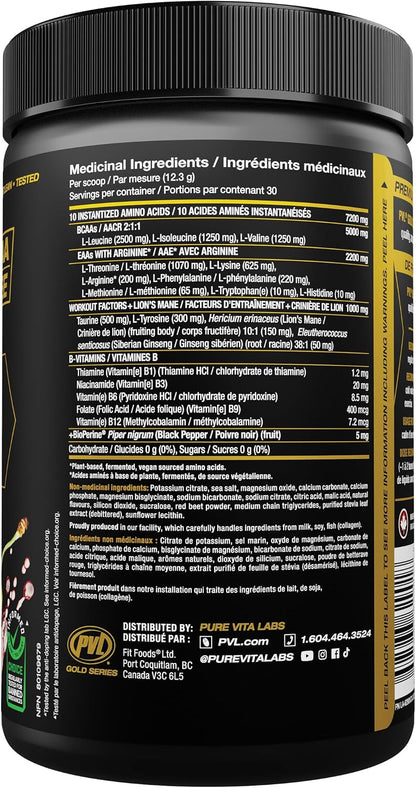 PVL EAA Complete Essential Amino Acid with BCAA Tropical Punch